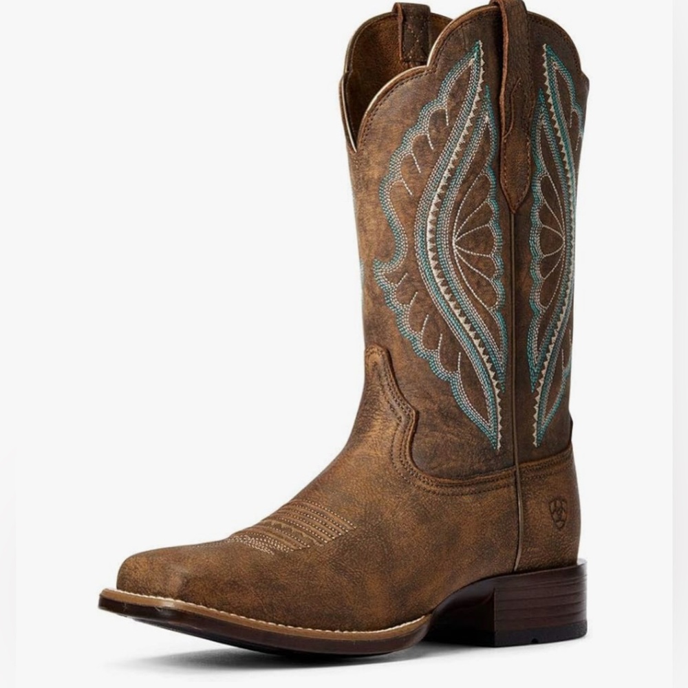 Women’s Ariat Western Cowboy Boots, Size 11